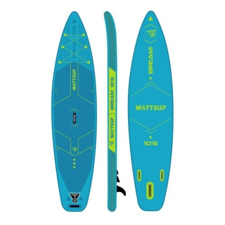 Tablas de Paddle Surf Wattsup BREAM 10'6 SUP hinchable pack completo