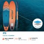 Tabla de paddle surf hinchable WATTSUP F11